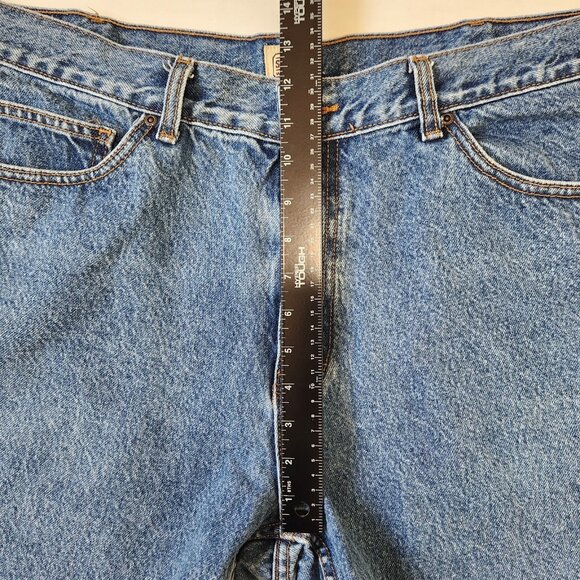 C.E. Schmidt Vintage Workwear Jeans 42 X 30 Blue 100%‎ Cotton Small Stain - Picture 6 of 11